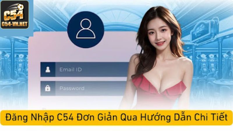 Điền tên và mật khẩu truy cập vào hệ thống C54